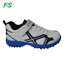 Críquete sapatos com ponta de borracha, sola de borracha cricket shoes, mens cricket shoes